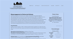 Desktop Screenshot of blutenburgverein.de