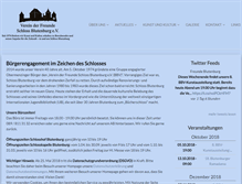 Tablet Screenshot of blutenburgverein.de